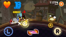画像ギャラリー No.011のサムネイル画像 / Android版「イートビート デッドスパイクさん」が配信。舞台はぶるらじ風の世界