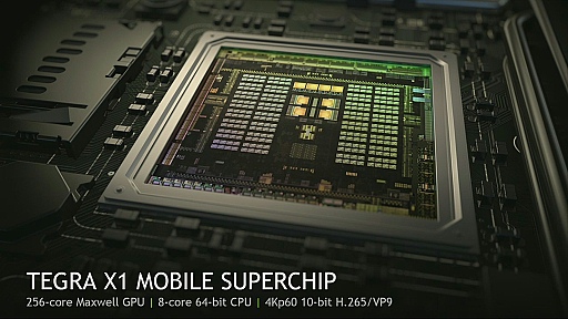 画像ギャラリー No.002のサムネイル画像 / ［CES 2015］ NVIDIA，CES 2015で次世代SoC「Tegra X1」を発表。モバイルでも1TFLOPSの時代に