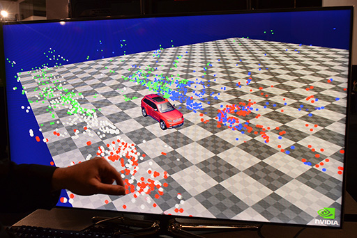 画像ギャラリー No.006のサムネイル画像 / ［GTC 2015］Unreal Engineで車の自動運転が上達する？ 自動運転車からクアッドコプターまで話題が広がったGTC 2015のNVIDIAブースレポート