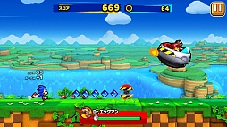 画像ギャラリー No.008のサムネイル画像 / スマホ向けランニングアクション「ソニック ランナーズ」は爽快感バツグンの良作。プレイインプレッション＆直撮りプレイムービーを掲載