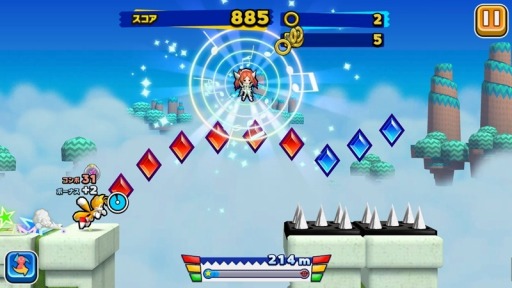 画像ギャラリー No.003のサムネイル画像 / 「ソニック ランナーズ」が「PSO2」とコラボを4月22日に実施。新「おとも」追加