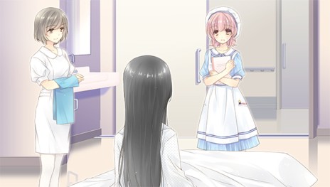画像ギャラリー No.008のサムネイル画像 / 「白衣性愛情依存症」，ときに優しくときに厳しいクラス担任「大原かえで」のエピソードと，物語の舞台「帝都看護学校」の情報が公開
