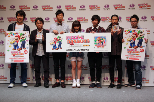 画像ギャラリー No.034のサムネイル画像 / 「PUZZLE&DRAGONS SUPER MARIO BROS. EDITION」は“マリオの世界ありき”で作り直された新しいパズドラ。ガンホー新作発表会の模様をレポート