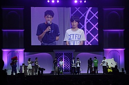 画像ギャラリー No.005のサムネイル画像 / 「パズル&ドラゴンズ スーパーマリオブラザーズ エディション」タッグチャレンジ大会の決勝戦をレポート。予選を勝ちぬいた3チームが激闘を見せる