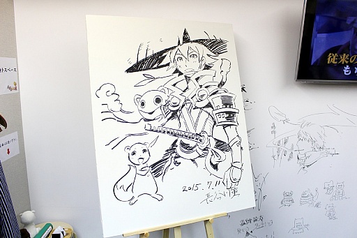 画像ギャラリー No.010のサムネイル画像 / スパイク・チュンソフト「風来のシレン」20周年を記念する「風来のシレン展」がスタート。その展示内容とオープニングイベントの模様をレポート