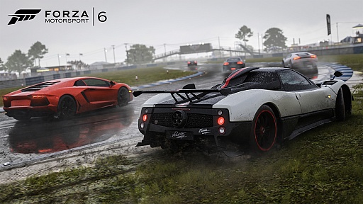 画像ギャラリー No.017のサムネイル画像 / ［E3 2015］3画面仕様×可動筐体の「Forza Motorsport 6」を体験。ただし，残念ながら製品版は3画面に対応せず