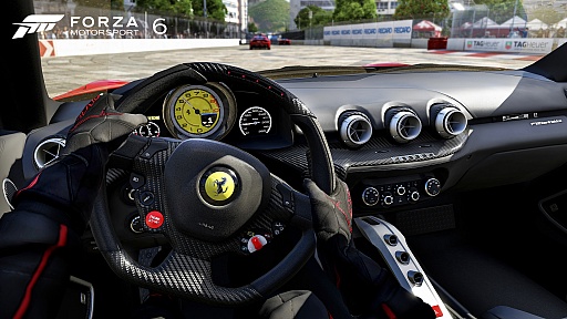 画像ギャラリー No.020のサムネイル画像 / ［E3 2015］3画面仕様×可動筐体の「Forza Motorsport 6」を体験。ただし，残念ながら製品版は3画面に対応せず