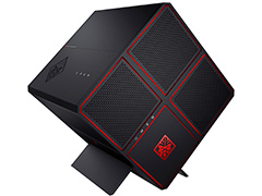 大型キューブ筐体を「45度傾けた」斬新な見た目のハイエンドゲームPC「OMEN X」，HPが国内発売