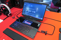 画像ギャラリー No.013のサムネイル画像 / HP,世界初というゲーマー向け2画面ノートPC「OMEN X 2S 15」など2019年モデルPC新製品を発表