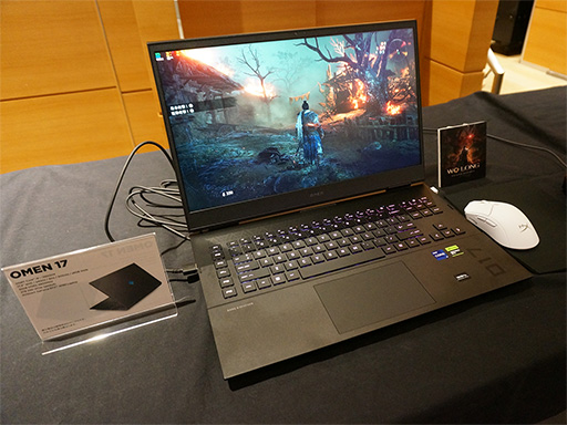 画像ギャラリー No.010のサムネイル画像 / 「ゲームも仕事も」な薄型ゲームノートPCに注目。HPが2023年のゲーマー向け製品を発表