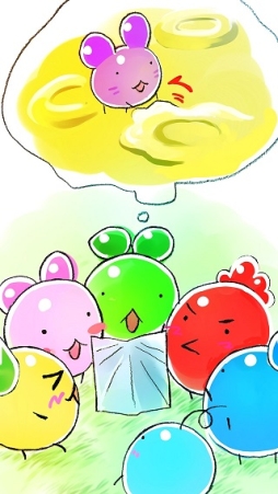 画像ギャラリー No.008のサムネイル画像 / 「7ひきのまめ」がスマホ向けに配信。月に残されたうさぎまめを助け出そう