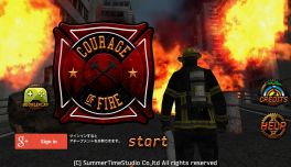 画像ギャラリー No.001のサムネイル画像 / 消防士となり鎮火作業を行う「Courage Of Fire」，Android版の配信が開始