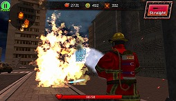 画像ギャラリー No.011のサムネイル画像 / 消防士となり鎮火作業を行う「Courage Of Fire」，Android版の配信が開始