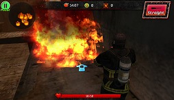 画像ギャラリー No.012のサムネイル画像 / 消防士となり鎮火作業を行う「Courage Of Fire」，Android版の配信が開始