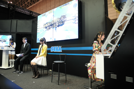 画像ギャラリー No.003のサムネイル画像 / ［JAEPO2017］「艦これアーケード」野水伊織さんとタニベユミさんによるデモプレイと，新要素「演習」が紹介されたステージイベントをレポート