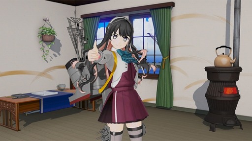 画像ギャラリー No.001のサムネイル画像 / 「艦これアーケード」新たな艦娘“夕雲型駆逐艦 長波改二”が1月19日に着任。バトルシーン収録した紹介動画を公開