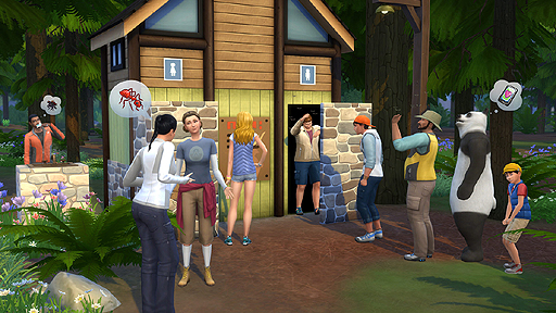 画像ギャラリー No.008のサムネイル画像 / 「The Sims 4」初のアドオン「Outdoor Retreat」が本日より配信。Mac版は2月発売で，PC版購入者は追加費用なしでMac版をプレイ可能に
