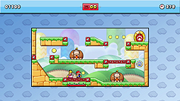画像ギャラリー No.005のサムネイル画像 / Wii U/3DS「マリオvs.ドンキーコング みんなでミニランド」は3月19日発売。おもちゃのミニマリオ達をゴールへ導くアクションパズル