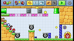 画像ギャラリー No.008のサムネイル画像 / Wii U/3DS「マリオvs.ドンキーコング みんなでミニランド」は3月19日発売。おもちゃのミニマリオ達をゴールへ導くアクションパズル