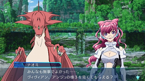 画像ギャラリー No.003のサムネイル画像 / 「クロスアンジュ 天使と竜の輪舞tr.」は全10チャプターで描かれる。パラメイル同士での戦いに発展していくなか,ナオミの選択で物語が変化する