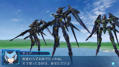 画像ギャラリー No.004のサムネイル画像 / 「クロスアンジュ 天使と竜の輪舞tr.」は全10チャプターで描かれる。パラメイル同士での戦いに発展していくなか,ナオミの選択で物語が変化する
