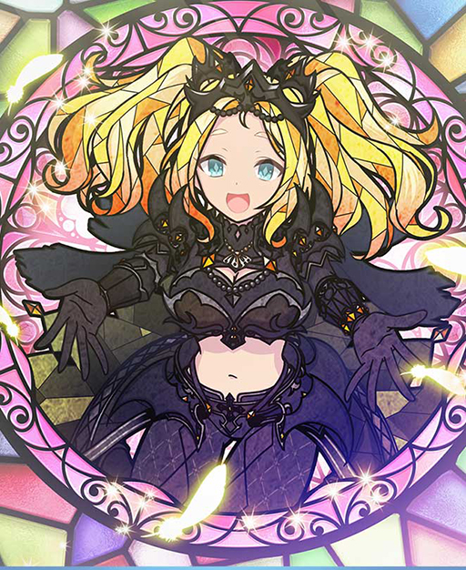 画像ギャラリー No.011のサムネイル画像 / 「ゴ魔乙」の邪心編第4章が本日開幕。ステンドグラス風のキャラも登場