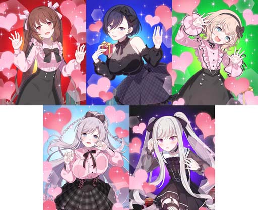 画像ギャラリー No.003のサムネイル画像 / 「ゴシックは魔法乙女」，バレンタインイベント“逃げ切れぬ愛のバレンタイン”が開催に
