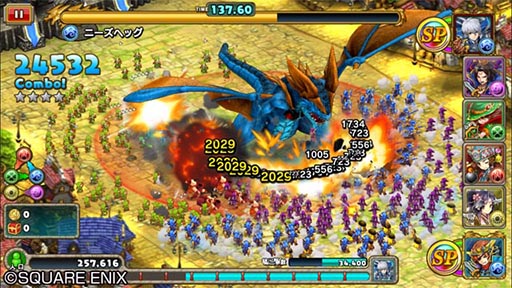 画像ギャラリー No.007のサムネイル画像 / 指一本でド派手なバトルを味わえるRPG「無限∞ナイツ」が配信開始