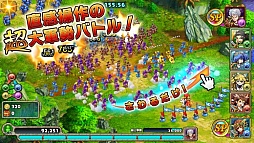 画像ギャラリー No.003のサムネイル画像 / スクエニの新作アプリ「無限∞ナイツ」はワラワラ感が気持ちいいRPG。クオリティの高いキャラクタービジュアルや疾走感のあるサウンドも魅力