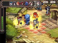 画像ギャラリー No.005のサムネイル画像 / 「無限のジグラット」,施設をグレードアップして味方部隊を強化できる「錬金学会」が実装。一部キャラクターの移動力調整も