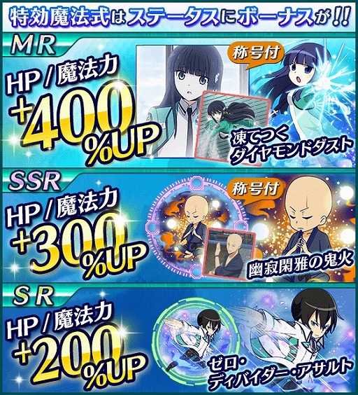 画像ギャラリー No.014のサムネイル画像 / 「魔法科高校の劣等生 スクマギ」,電撃25周年記念キャンペーンが開催