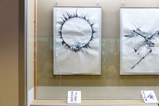 画像ギャラリー No.014のサムネイル画像 / 「戦国BASARA」とコラボレーションした特別展「戦国図鑑−Cool Basara Style−」で行われた，墨絵アーティスト西元祐貴氏のライブパフォーマンスをレポート