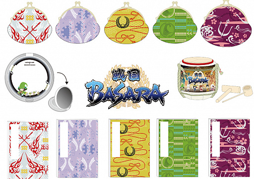 画像ギャラリー No.002のサムネイル画像 / イーカプコンで「カプコンカフェ」グッズを販売。「戦国BASARA」シリーズの一部商品を2019年2月12日まで
