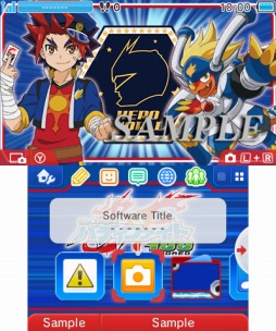 画像ギャラリー No.002のサムネイル画像 / 「フューチャーカード バディファイト ハンドレッド」の3DS用テーマが配信スタート
