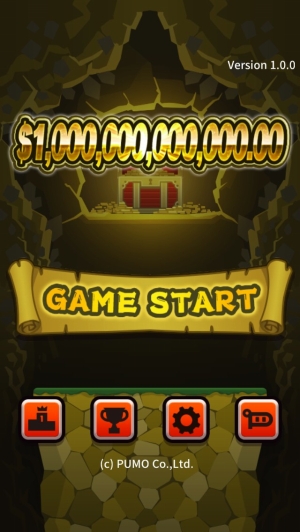 画像ギャラリー No.002のサムネイル画像 / トレジャーハンターACT「$1,000,000,000,000.00」がiOS/Android向けに配信中
