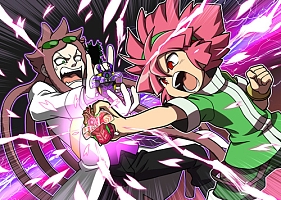 画像ギャラリー No.002のサムネイル画像 / 「新甲虫王者ムシキング」超神化1弾の稼働が本日スタート。新要素とカードをおさらいしよう