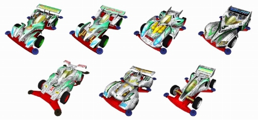 画像ギャラリー No.001のサムネイル画像 / 「ミニ四駆ワールドランナー」でXmasイベントが開幕。限定マシンが7種登場