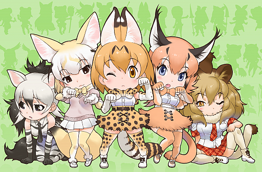 画像ギャラリー No.001のサムネイル画像 / 「けものフレンズ」，事前登録受付と人気投票企画がスタート。最新のPVも公開