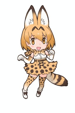 画像ギャラリー No.003のサムネイル画像 / 「けものフレンズ」,少年エース4月号と5月号のコードを合わせてアイテム入手