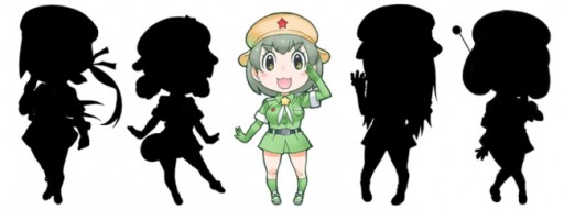 画像ギャラリー No.002のサムネイル画像 / 「けものフレンズ」が「ケロロ軍曹」とコラボ。擬人化した「女の子型ケロロ」登場