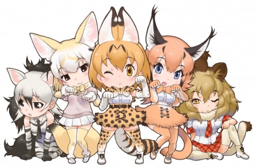 画像ギャラリー No.003のサムネイル画像 / 「けものフレンズ」が「ケロロ軍曹」とコラボ。擬人化した「女の子型ケロロ」登場