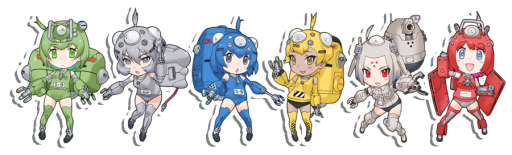 画像ギャラリー No.002のサムネイル画像 / 「けものフレンズ」で攻殻機動隊とのタイアップイベント前半戦が開始