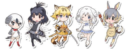 画像ギャラリー No.003のサムネイル画像 / 「けものフレンズ」で攻殻機動隊とのタイアップイベント前半戦が開始