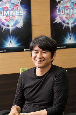 画像ギャラリー No.005のサムネイル画像 / 面白さとは普遍的なもの。水口哲也氏とモブキャストの坂本康朗氏が語る,シリーズ最新作「LUMINES パズル&ミュージック」をスマホタイトルにする意味とは