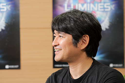 画像ギャラリー No.006のサムネイル画像 / 面白さとは普遍的なもの。水口哲也氏とモブキャストの坂本康朗氏が語る,シリーズ最新作「LUMINES パズル&ミュージック」をスマホタイトルにする意味とは