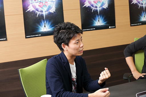 画像ギャラリー No.008のサムネイル画像 / 面白さとは普遍的なもの。水口哲也氏とモブキャストの坂本康朗氏が語る,シリーズ最新作「LUMINES パズル&ミュージック」をスマホタイトルにする意味とは