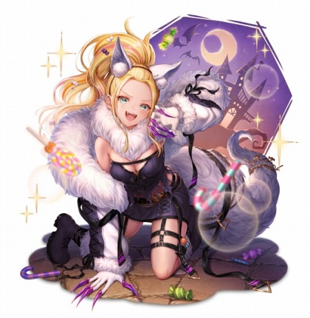 画像ギャラリー No.002のサムネイル画像 / 「幻獣契約クリプトラクト」でハロウィンキャンペーンが開催。限定衣装ユニットが登場