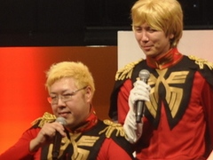 ［TGS 2015］スマホ向けガンダムタイトルが揃い踏み。声優の小野坂昌也さんと檜山修之さんも登場した「秋のシャア祭り！ガンダムアプリ最新情報！！」レポート