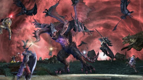 画像ギャラリー No.002のサムネイル画像 / 「Dragon's Dogma Online」グランドミッション「魔赤島の狂宴」の情報が公開。アルタード・ズールと覚者達との激しい攻防戦