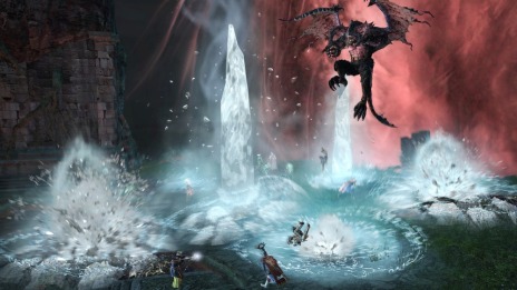 画像ギャラリー No.004のサムネイル画像 / 「Dragon's Dogma Online」グランドミッション「魔赤島の狂宴」の情報が公開。アルタード・ズールと覚者達との激しい攻防戦